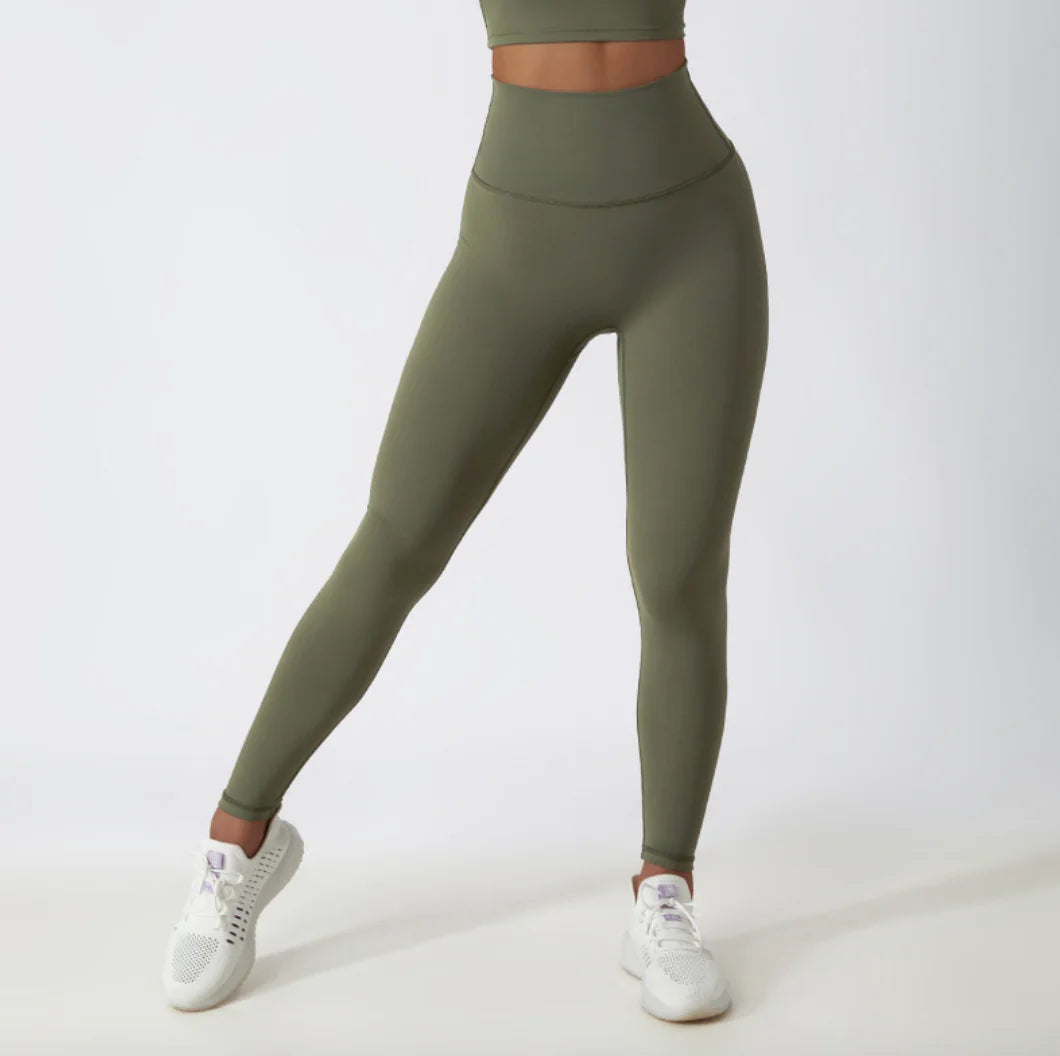 High-Waist Hip-Lift Fitness Leggings