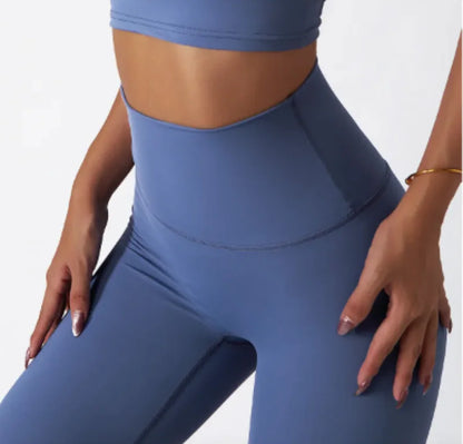 High-Waist Hip-Lift Fitness Leggings